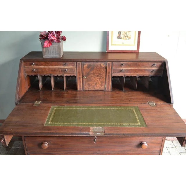 Antique Mahogany Secretaire, 1860 For Sale - Image 4 of 8