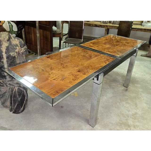 Metal Table from La Metal Arredo Paderno D. Milano, 1970s For Sale - Image 7 of 8
