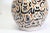 White Moroccan Ceramic Lidded Urn With Arabic Calligraphy Lettrism Writing For Sale - Image 8 of 13
