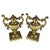 Antique Golden Vases, Set of 2 For Sale - Image 5 of 7