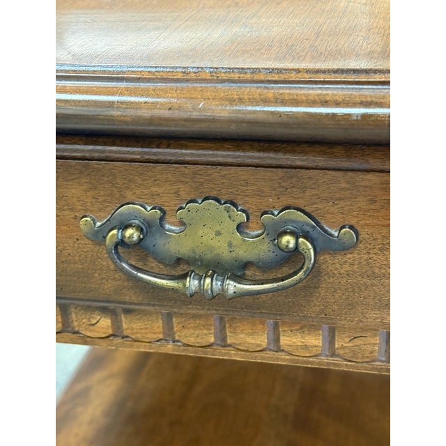 Ethan Allen Classic Manor Solid Maple End Tables / Nightstands For Sale In New York - Image 6 of 12