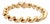Vintage 14k Yellow Gold San Marco Link Bracelet For Sale