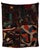 Abstract Vintage Hand Embroidered Crazy Quilt, Wool Patchwork Folk Art Textile Wall Hanging For Sale - Image 3 of 9