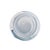 Glacier Bay Layered Cylindrical Glass Vase- Tall For Sale In Chicago - Image 6 of 10