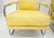 Mid 20th Century Pair Bent Tube Frame Mid Century Modern Lounge Chairs Baughman Cassina Style For Sale - Image 5 of 14