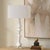 Modern Mayme White Table Lamp For Sale - Image 3 of 9