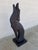 Mid Century Coyote Terracotta and Cement Statue For Sale - Image 10 of 11