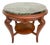 Vintage Side Table with Marble Top For Sale