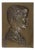 Antique Bronze Bas-Relief Wall Plaque by Ludwig Spiegel, 1930s For Sale