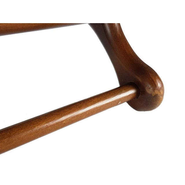 Metal Italian Brass and Wood Serving Tray, 1960s For Sale - Image 7 of 9