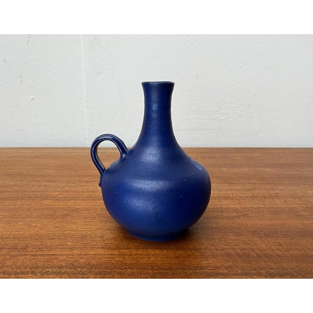 Mid-Century German Studio Pottery Carafe Vase from Töpferhof Malente, 1960s For Sale - Image 4 of 16