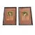 Ebonized Bamboo Framed Tropical Bird Prints - A Pair For Sale