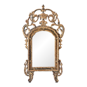 18th C Italian Rococo Paraclose Mirror