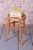 1950s Mid-Century Stool in Sold Beech and Plywood, Czech, 1950s For Sale - Image 5 of 8