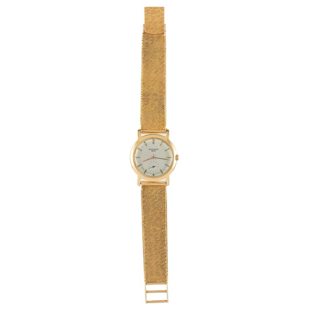 Vintage 1954 Patek Philippe Geneve 2506 18K Gold Manual Wind Watch Vintage 1954 Patek Philippe Model 2506/1 manual-wind...