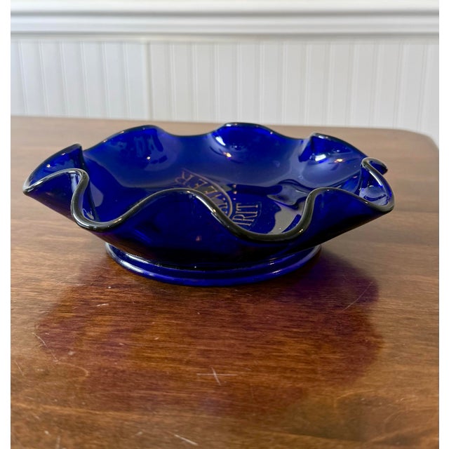 Fenton Art Glass Company Early 20th Century Fenton Art Glass “Mountaineer Spirit” Collectible Bowl For Sale - Image 4 of 12