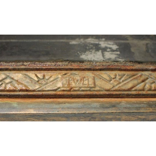 Mid 20th Century Rare Art Deco Cast Iron Aquarium Fish Tank by Jewel For Sale - Image 5 of 6