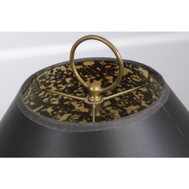 Metal 1990s Visual Comfort Brass Base Candlestick Lamps - a Pair For Sale - Image 7 of 12