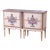 Pair of 19th Century French Louis-Philippe Carved Painted Commodes Nightstands For Sale