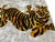 Textile Large Velvet Cushion Cover With Tiger Design For Sale - Image 7 of 10