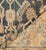 A lovely antique Malayer handwoven rug with blues and an abrash in soft gray. Abrash is a natural change in color that...