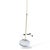 Mid-Century Brass Arc Floor Lamp with Marble Base For Sale - Image 5 of 8