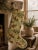 Hand-cut from a genuine vintage wool kilim, this one-of-a-kind Christmas stocking features a soft sage green and olive...