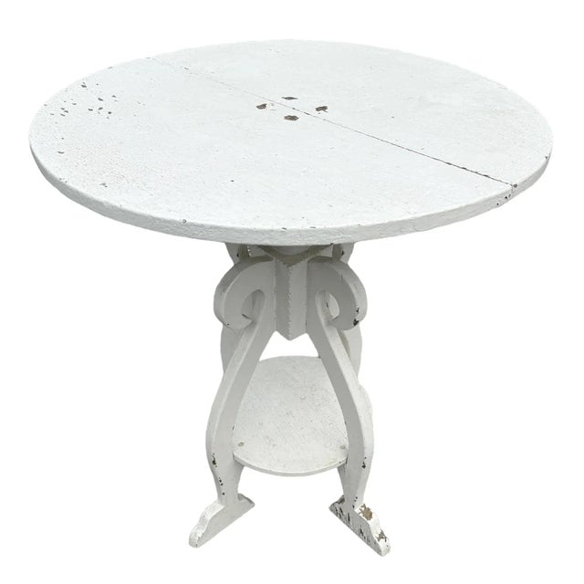 Farmhouse Early 20th Century American Side Table For Sale - Image 3 of 12