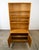 Henning Kjaernulf 1960s Mid Century Danish Modern Cabinet Display 2 Doors Henning Kjernulf Oak Shelving For Sale - Image 4 of 12