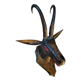 Black Forest Goat Chamois Deer Head For Sale