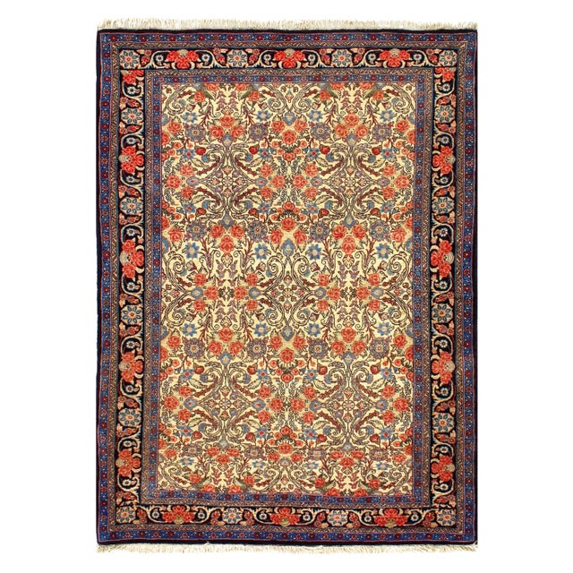 Pasargad Persian Bidjar Rug- 3'9'' X 5'3'' For Sale - Image 4 of 4