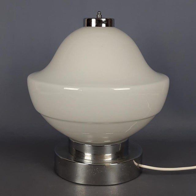 Space Age Modern Murano Glass Table Lamp by Sergio Mazza, 1970s For Sale - Image 4 of 16