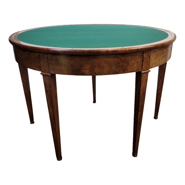 Directoire Wooden Gaming Table, France, 1800s For Sale