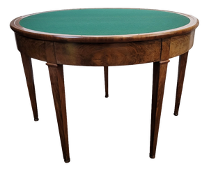 Directoire Wooden Gaming Table, France, 1800s