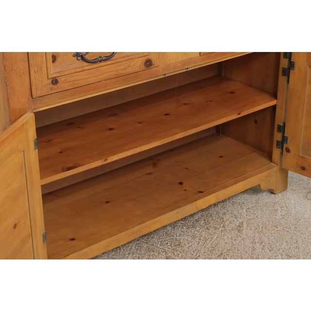 Wood Baker Milling Road Country French Distressed Server For Sale - Image 7 of 13