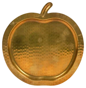 Brass Apple-Shaped Centerpiece attributed to Renzo Cassetti, Italy, 1960s
