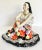 1960's Porcelain Figure of Woman in Floral Dress For Sale - Image 12 of 12