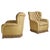A 20th century Italian tufted club chair in a radiant shade of yellow. This chair was sourced directly from a Modernist...