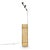 Frederic Weinberg Frederick Weinberg Mid Century Black Wire and Parchment Guitar Lamp For Sale - Image 4 of 8