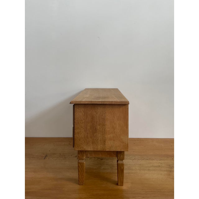 Henning Kjaernulf Style Oak Low Chest C. 1970s For Sale In Raleigh - Image 6 of 18