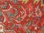 Red Antique Heriz Rug With Stylized Central Medallion Set on Tomato Red Field For Sale - Image 8 of 9