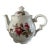 1970's Vintage Moss Rose Musical Teapot For Sale