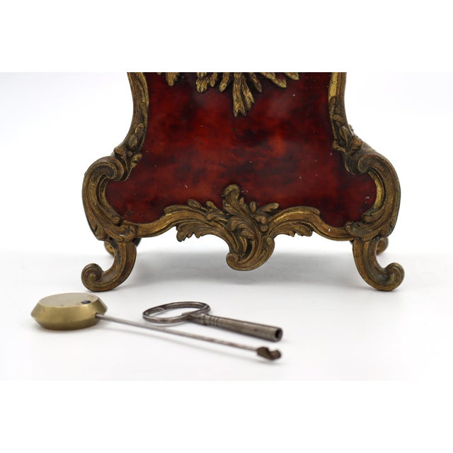 Clock in Louis XV Style For Sale - Image 5 of 16