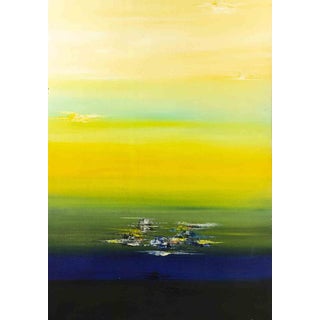 Mario Sinisca, Dawn, 1980s, Mixed Media For Sale