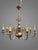 Vintage Flemish Chrome 8-Branch Chandelier For Sale - Image 6 of 6