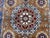 Textile Rust and Blue Kazak Wool Rug With Center Medallion, 4'11" X 7'1" For Sale - Image 7 of 16