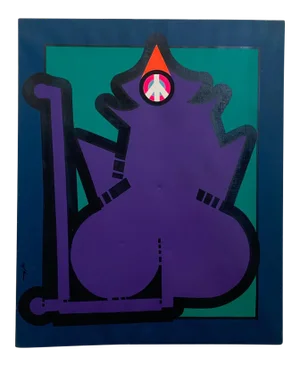 Anarchist Anthropomorphic Element by Volpini Renato, 1968