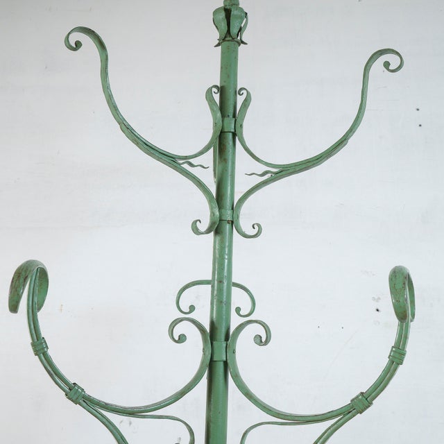 20th Century Painted Metal Coat Rack For Sale - Image 18 of 18