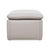 Gray Leather Stool in Grey by Koinor For Sale - Image 8 of 12