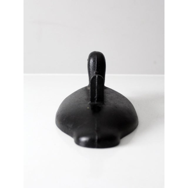 Late 19th Century Antique Cast Iron Duck Boot Scraper For Sale - Image 5 of 11
